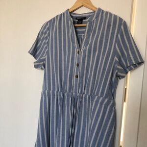 Blue Woman’s Summer Dress